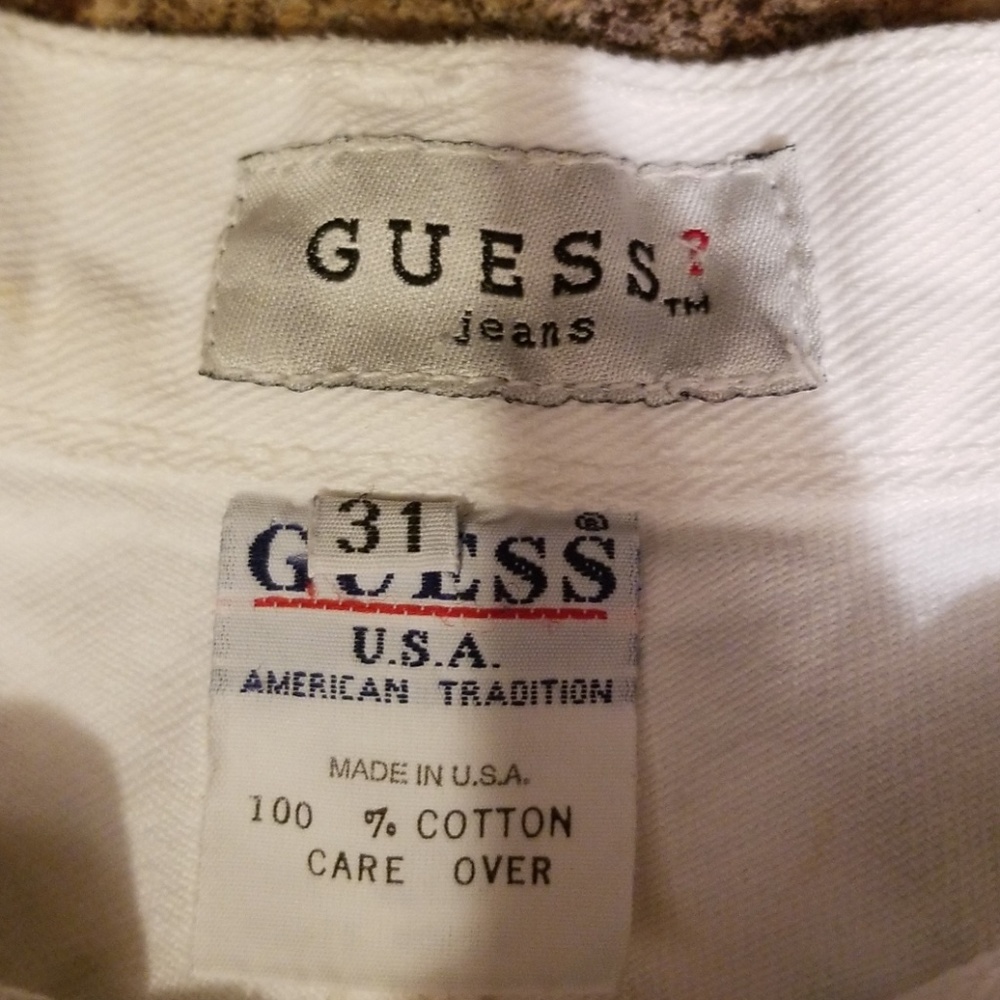 White Guess Jeans - Picture 2 of 3